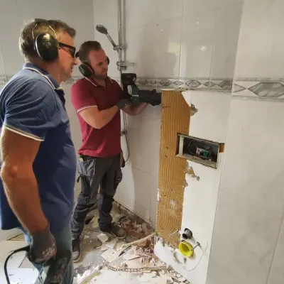 Nieuwe badkamer Duijker Installatie